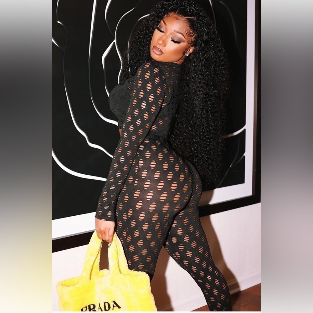 Fashion nova 2X Enough play Bestie Leggings set black - Picture 5 of 12